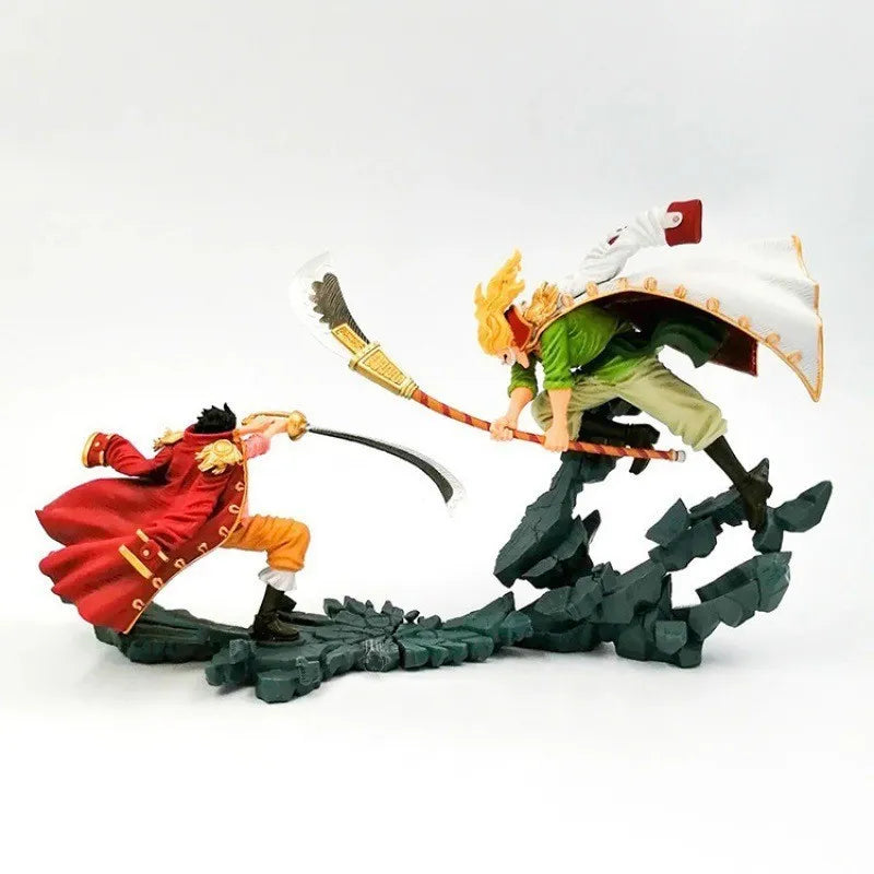 Figurine Roger Vs Barbe Blanche - One Piece